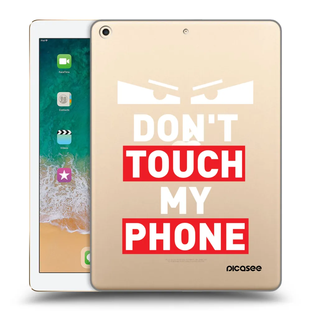 Picasee silikonska prozirna maskica za Apple iPad 9.7" 2017 (5. gen) - Shadow Eye - Transparent