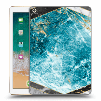 Maskica za Apple iPad 9.7" 2017 (5. gen) - Blue geometry