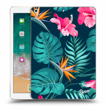 Maskica za Apple iPad 9.7" 2017 (5. gen) - Pink Monstera