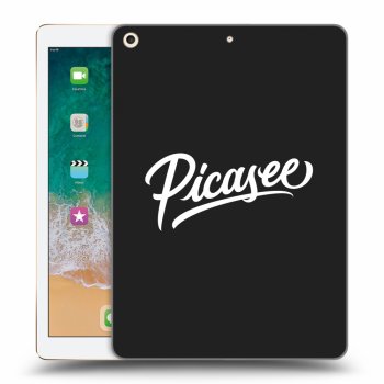 Picasee crna silikonska maskica za Apple iPad 9.7" 2017 (5. gen) - Picasee - White