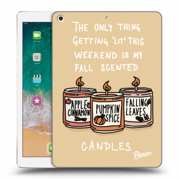 Maskica za Apple iPad 9.7" 2017 (5. gen) - Candles