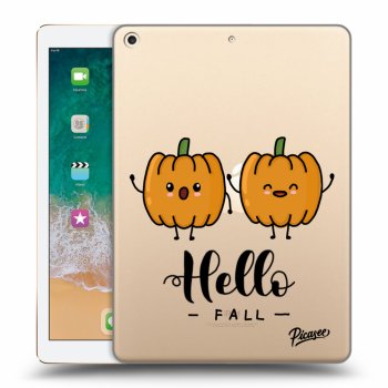 Picasee silikonska prozirna maskica za Apple iPad 9.7" 2017 (5. gen) - Hallo Fall