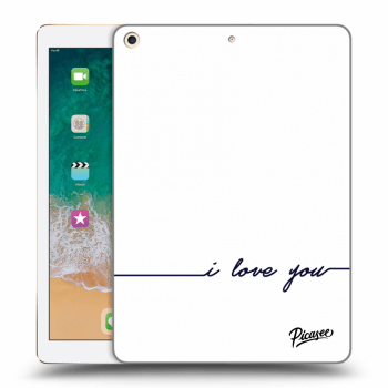 Maskica za Apple iPad 9.7" 2017 (5. gen) - I love you