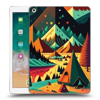 Picasee silikonska prozirna maskica za Apple iPad 9.7" 2017 (5. gen) - Colorado