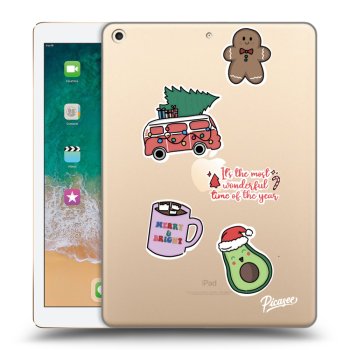 Maskica za Apple iPad 9.7" 2017 (5. gen) - Christmas Stickers