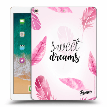 Picasee silikonska prozirna maskica za Apple iPad 9.7" 2017 (5. gen) - Sweet dreams