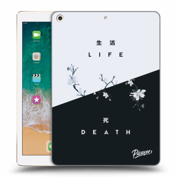 Picasee silikonska prozirna maskica za Apple iPad 9.7" 2017 (5. gen) - Life - Death
