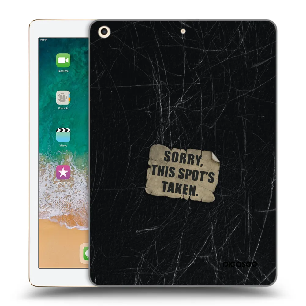 Picasee silikonska prozirna maskica za Apple iPad 9.7" 2017 (5. gen) - SORRY