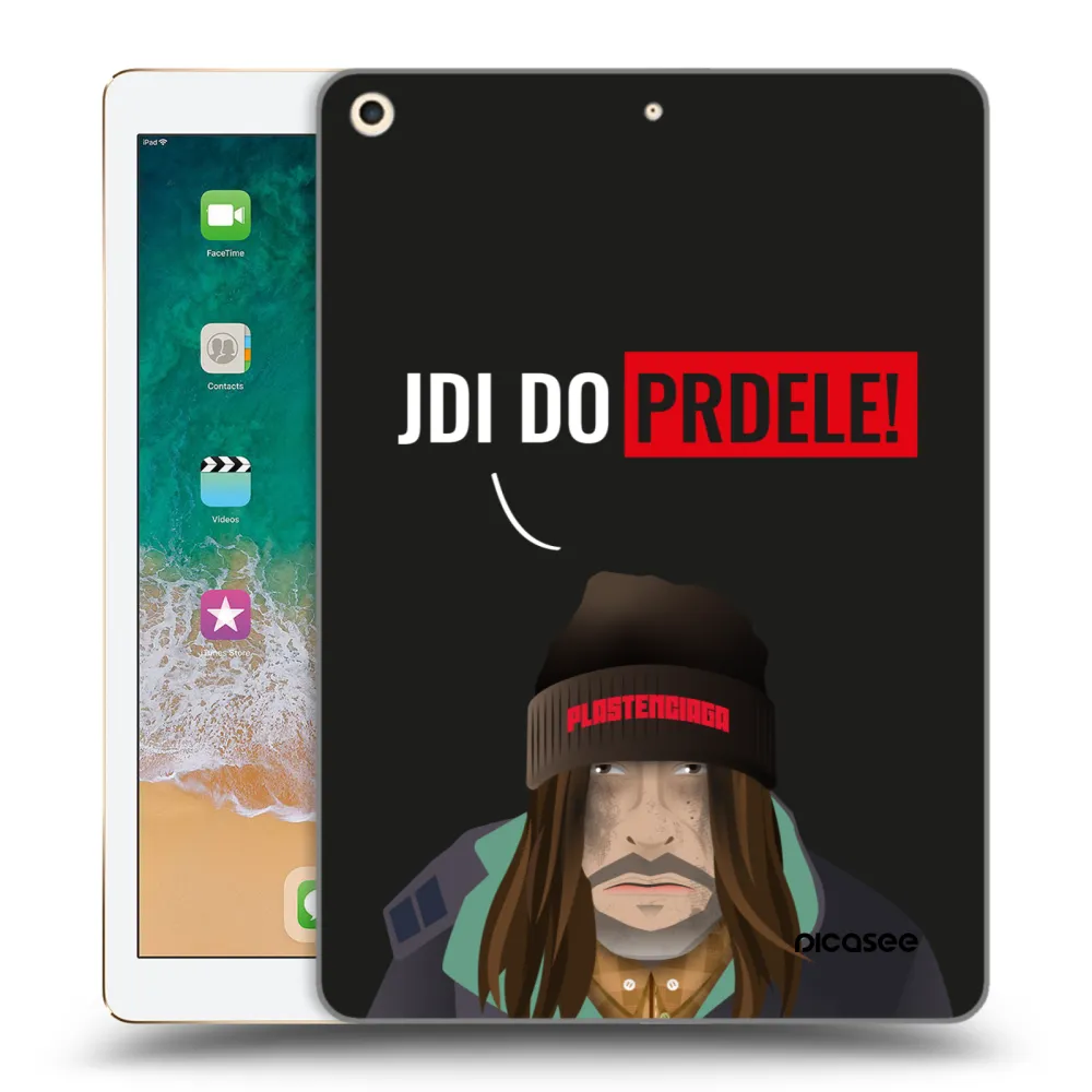 Picasee silikonska prozirna maskica za Apple iPad 9.7" 2017 (5. gen) - Bezďák