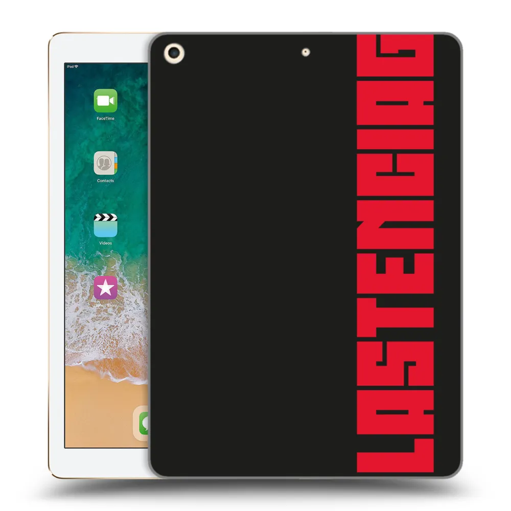 Picasee silikonska prozirna maskica za Apple iPad 9.7" 2017 (5. gen) - Plastenciaga