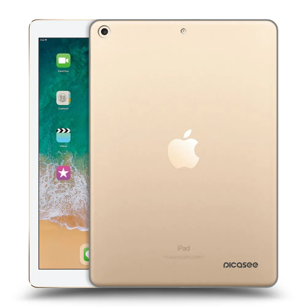 Picasee silikonska prozirna maskica za Apple iPad 9.7" 2017 (5. gen) - Clear