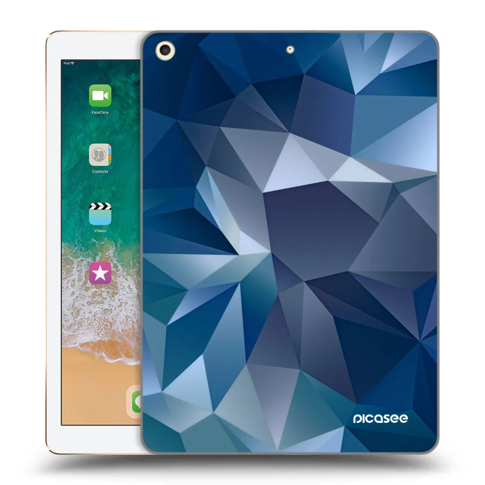 Picasee silikonska prozirna maskica za Apple iPad 9.7" 2017 (5. gen) - Wallpaper