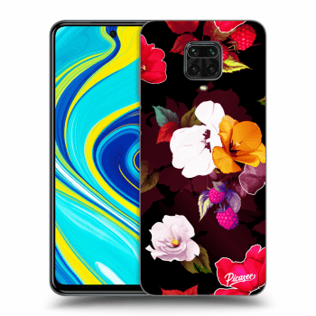 Picasee ULTIMATE CASE za Xiaomi Redmi Note 9 Pro - Flowers and Berries