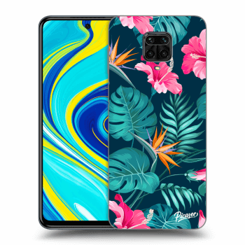 Maskica za Xiaomi Redmi Note 9 Pro - Pink Monstera