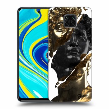 Maskica za Xiaomi Redmi Note 9 Pro - Gold - Black