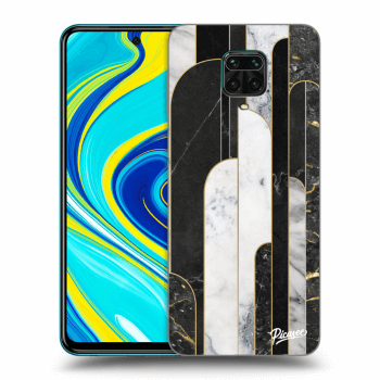 Maskica za Xiaomi Redmi Note 9S - Black & White tile