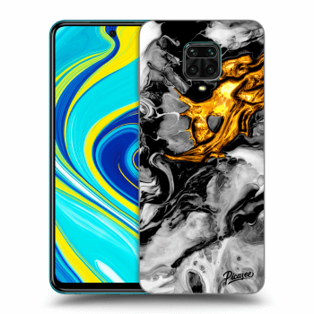 Maskica za Xiaomi Redmi Note 9S - Black Gold 2