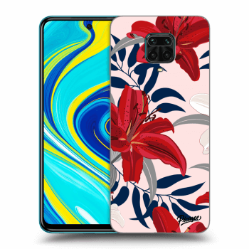 Maskica za Xiaomi Redmi Note 9S - Red Lily