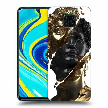 Maskica za Xiaomi Redmi Note 9S - Gold - Black