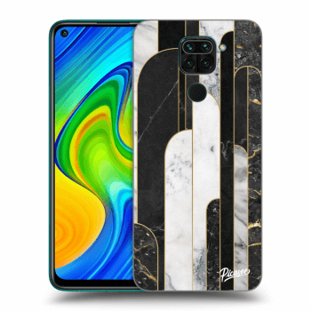 Maskica za Xiaomi Redmi Note 9 - Black & White tile