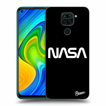 Picasee crna silikonska maskica za Xiaomi Redmi Note 9 - NASA Basic