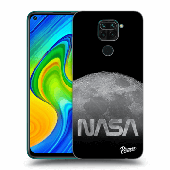 Picasee silikonska prozirna maskica za Xiaomi Redmi Note 9 - Moon Cut