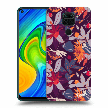 Picasee ULTIMATE CASE za Xiaomi Redmi Note 9 - Purple Leaf