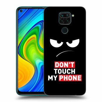Maskica za Xiaomi Redmi Note 9 - Angry Eyes - Transparent