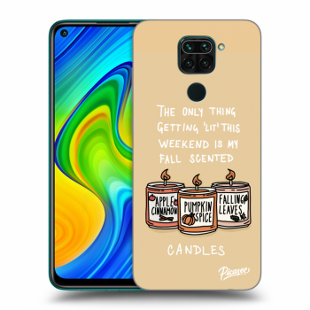 Maskica za Xiaomi Redmi Note 9 - Candles