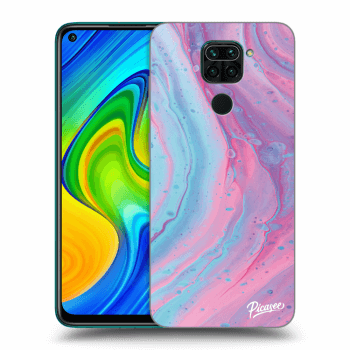 Maskica za Xiaomi Redmi Note 9 - Pink liquid