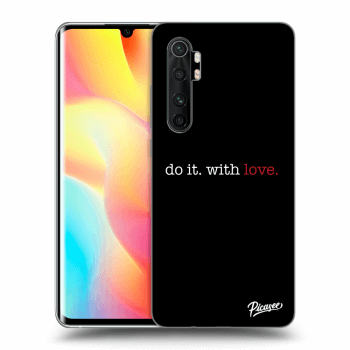 Picasee silikonska prozirna maskica za Xiaomi Mi Note 10 Lite - Do it. With love.