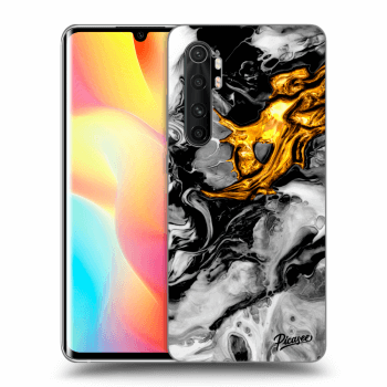 Maskica za Xiaomi Mi Note 10 Lite - Black Gold 2