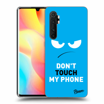 Maskica za Xiaomi Mi Note 10 Lite - Angry Eyes - Blue