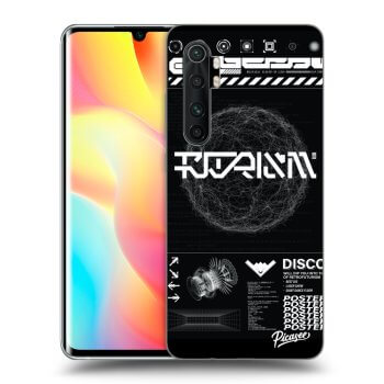 Picasee crna silikonska maskica za Xiaomi Mi Note 10 Lite - BLACK DISCO