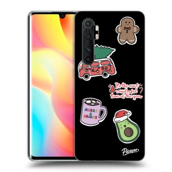 Maskica za Xiaomi Mi Note 10 Lite - Christmas Stickers