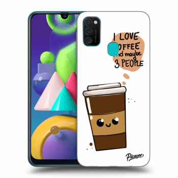 Maskica za Samsung Galaxy M21 M215F - Cute coffee