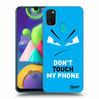 Maskica za Samsung Galaxy M21 M215F - Evil Eye - Blue
