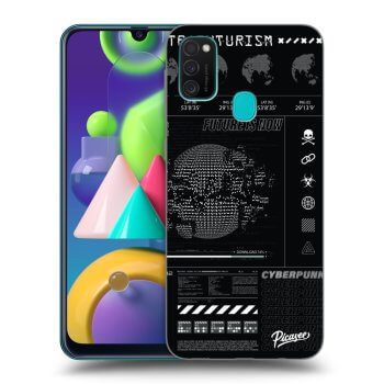 Picasee crna silikonska maskica za Samsung Galaxy M21 M215F - FUTURE