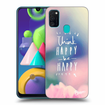 Maskica za Samsung Galaxy M21 M215F - Think happy be happy