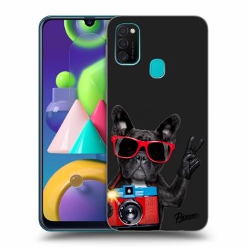 Maskica za Samsung Galaxy M21 M215F - French Bulldog