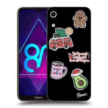 Maskica za Honor 8A - Christmas Stickers