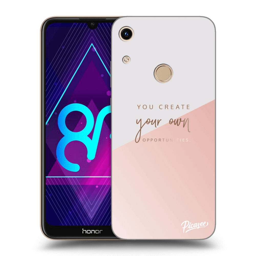 Picasee silikonska prozirna maskica za Honor 8A - You create your own opportunities