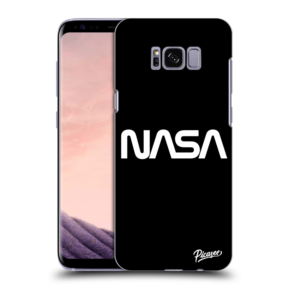 Picasee crna silikonska maskica za Samsung Galaxy S8 G950F - NASA Basic