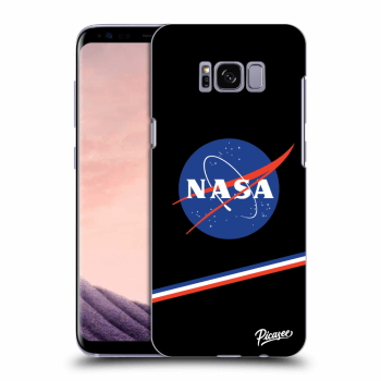 Picasee crna silikonska maskica za Samsung Galaxy S8 G950F - NASA Original
