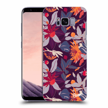 Maskica za Samsung Galaxy S8 G950F - Purple Leaf