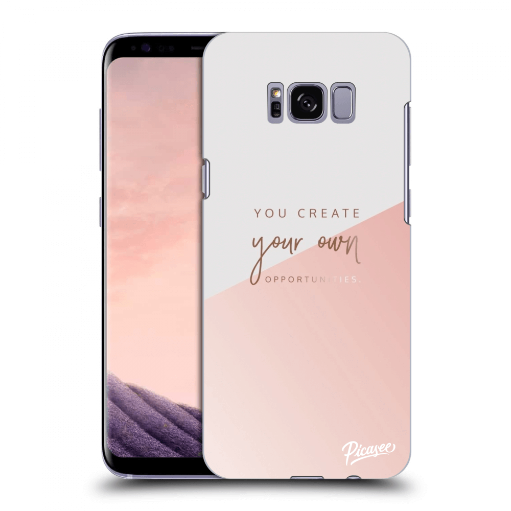 Picasee silikonska prozirna maskica za Samsung Galaxy S8 G950F - You create your own opportunities