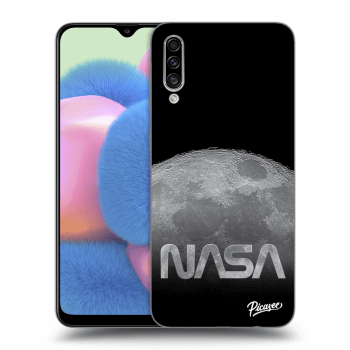 Picasee silikonska prozirna maskica za Samsung Galaxy A30s A307F - Moon Cut