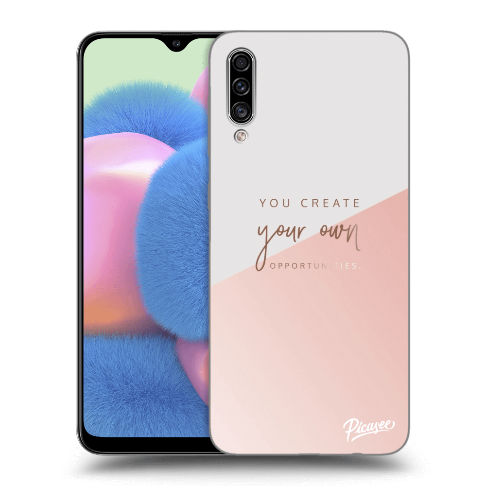 Picasee crna silikonska maskica za Samsung Galaxy A30s A307F - You create your own opportunities