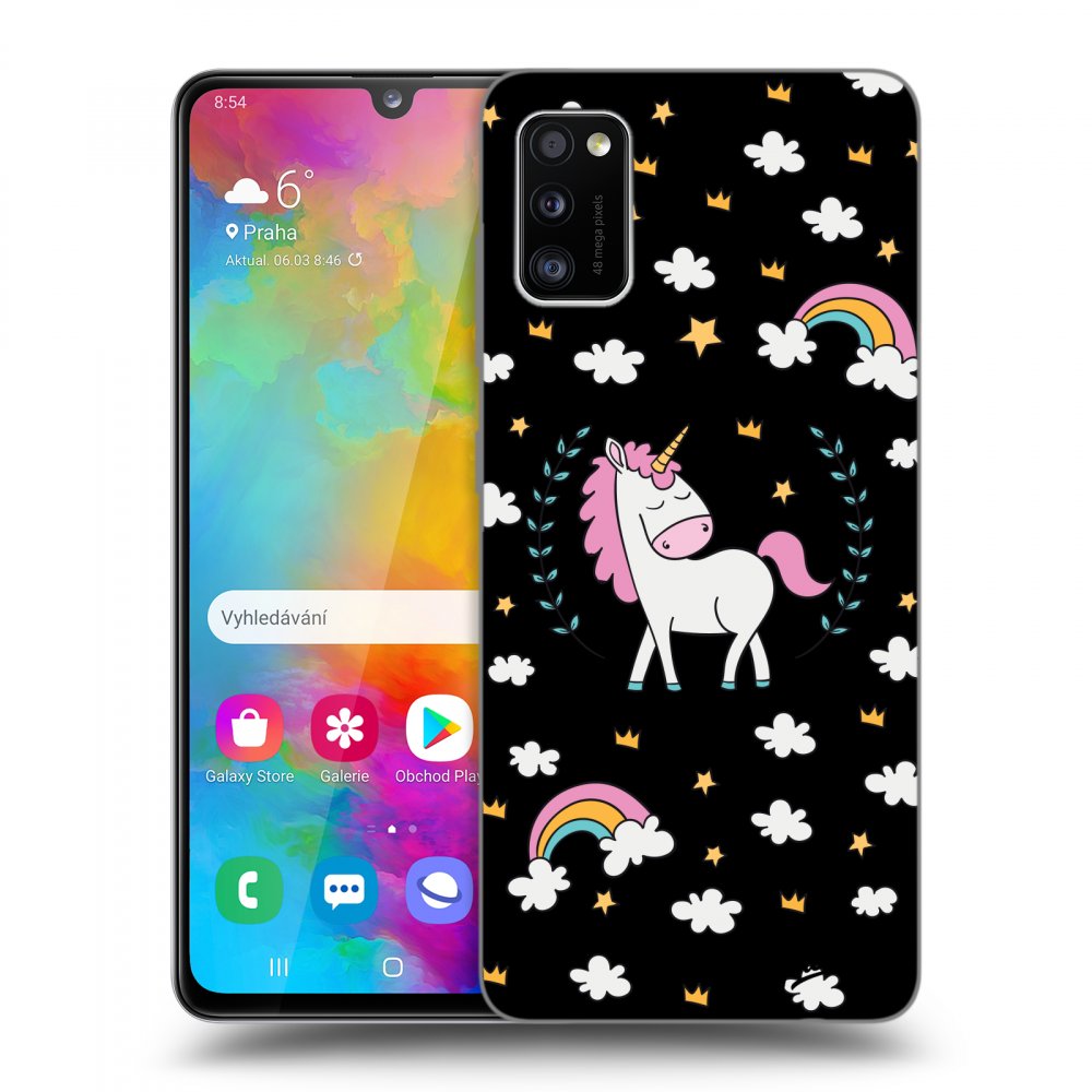 Picasee ULTIMATE CASE za Samsung Galaxy A41 A415F - Unicorn star heaven