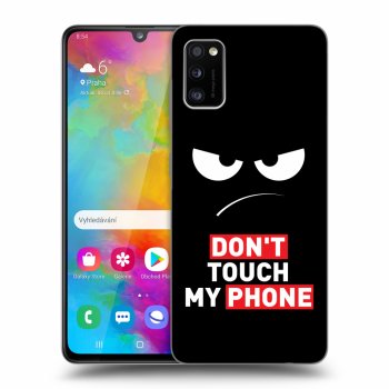Maskica za Samsung Galaxy A41 A415F - Angry Eyes - Transparent